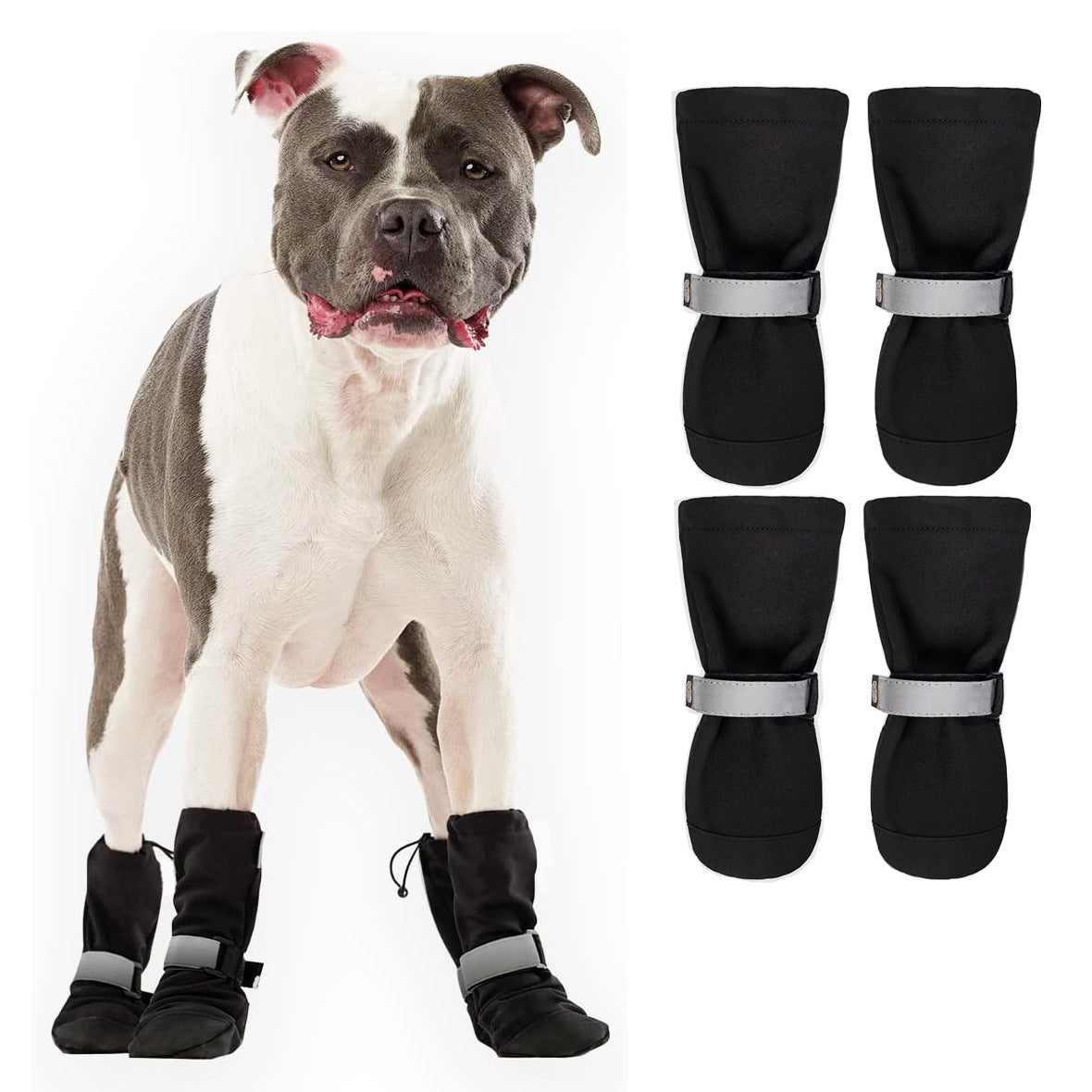 Chaussures de chien réglables