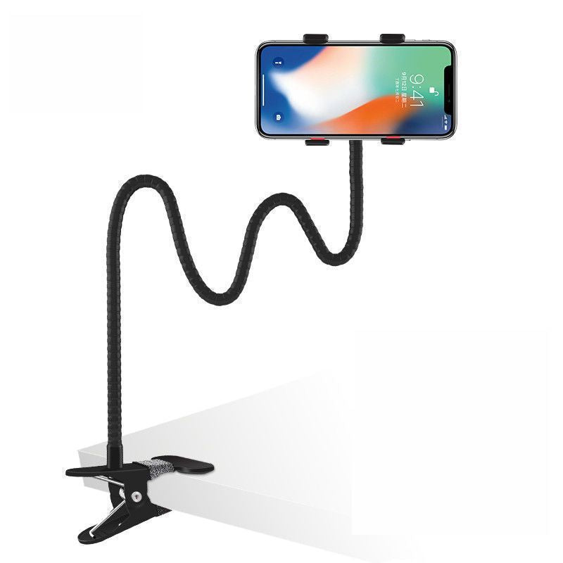 Metal Lazy Stand Gadget Côté lit Clip Téléphone Mobile Observation Drame Rotary Multifonctionnel Un