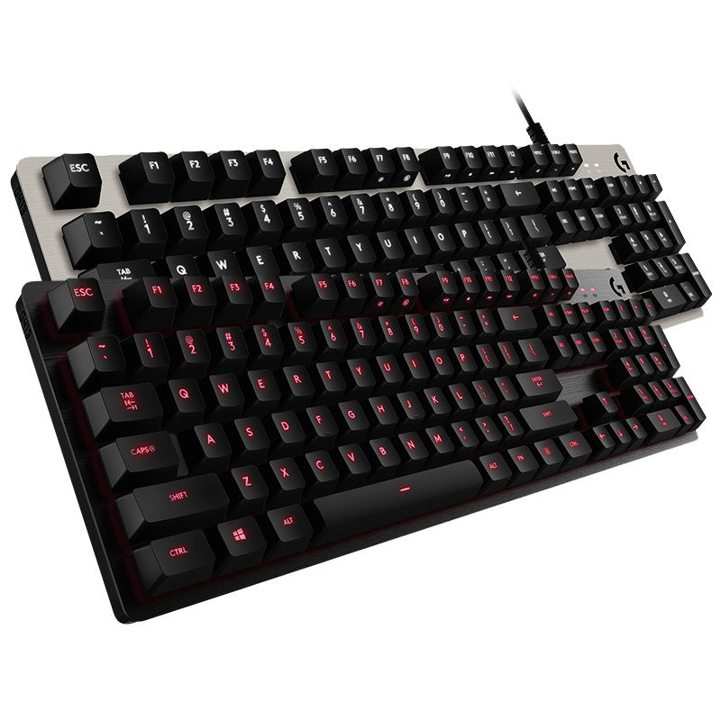 G413 Gaming électronique sport mécanique clavier bureau rétroéclairage 104 clé métal panneau