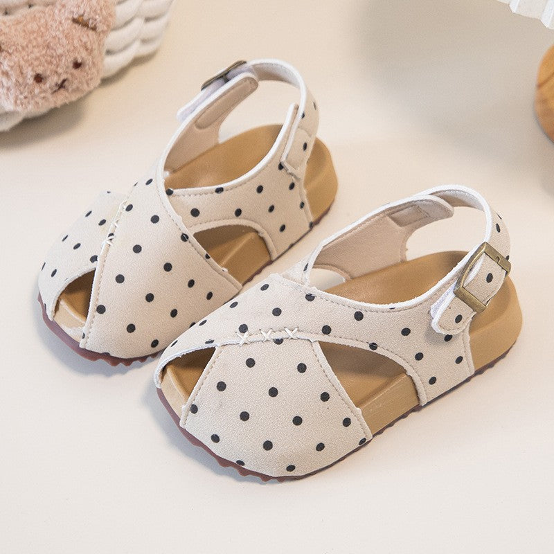 Été filles Polka Dot Sandales
