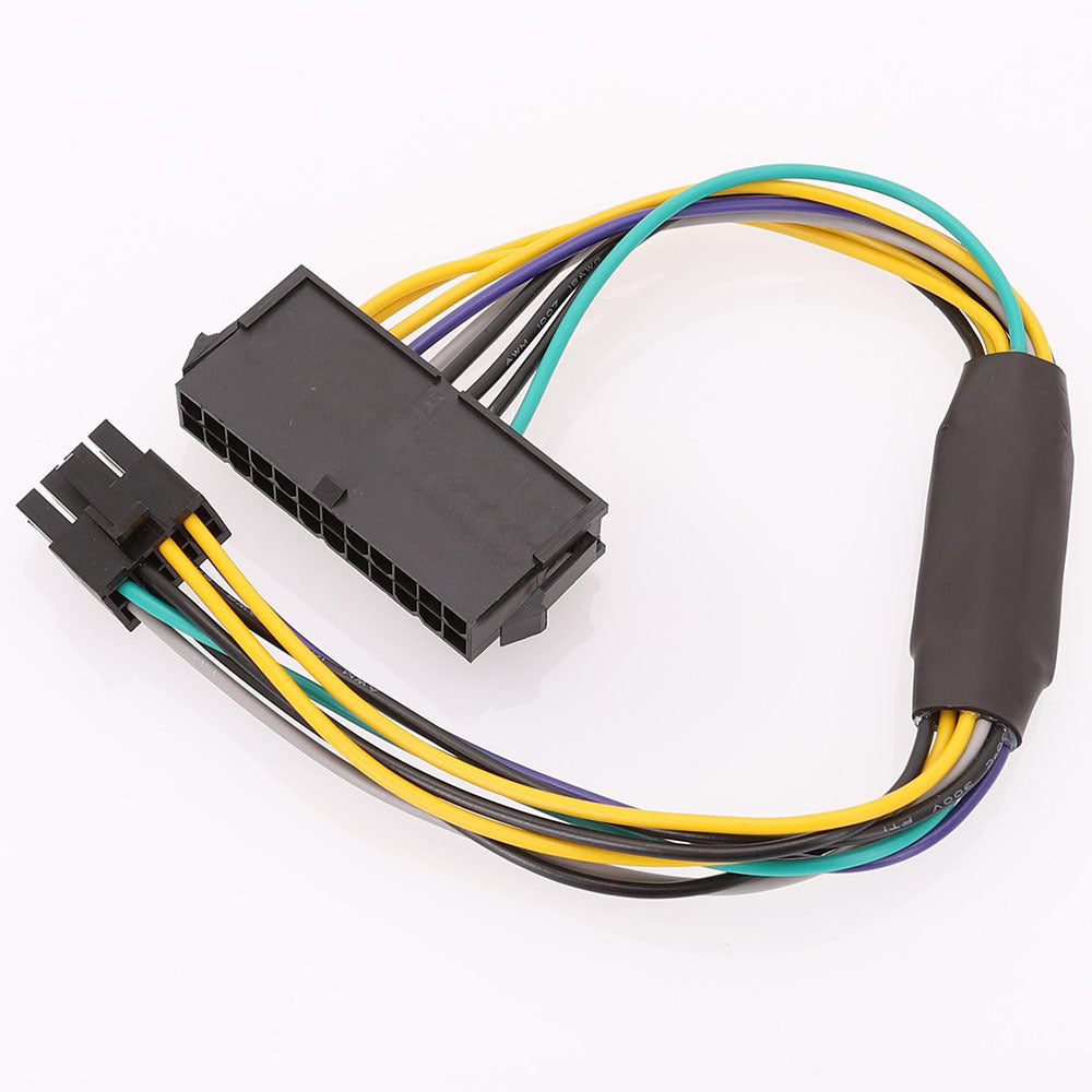 Convient pour Optiplex 3020 7020 9020 8 broches câble d'alimentation ATX 24P à 8P ligne
