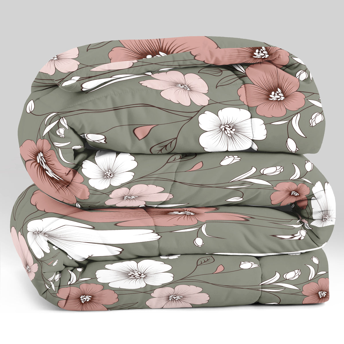 5-Piece Reversible Duvet Cover