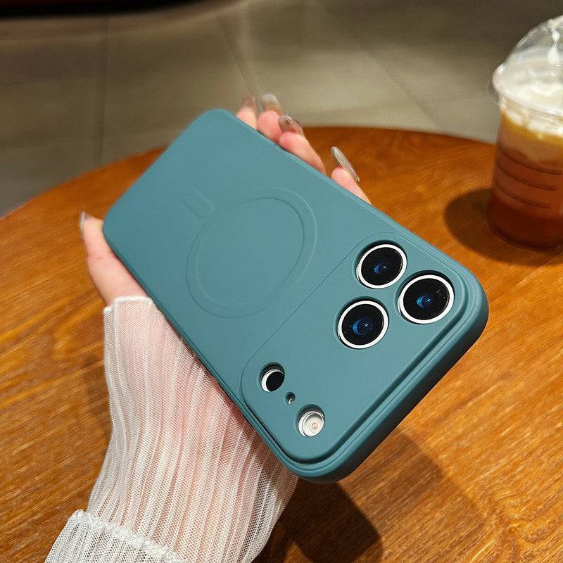 Cas de téléphone liquide magnétique
