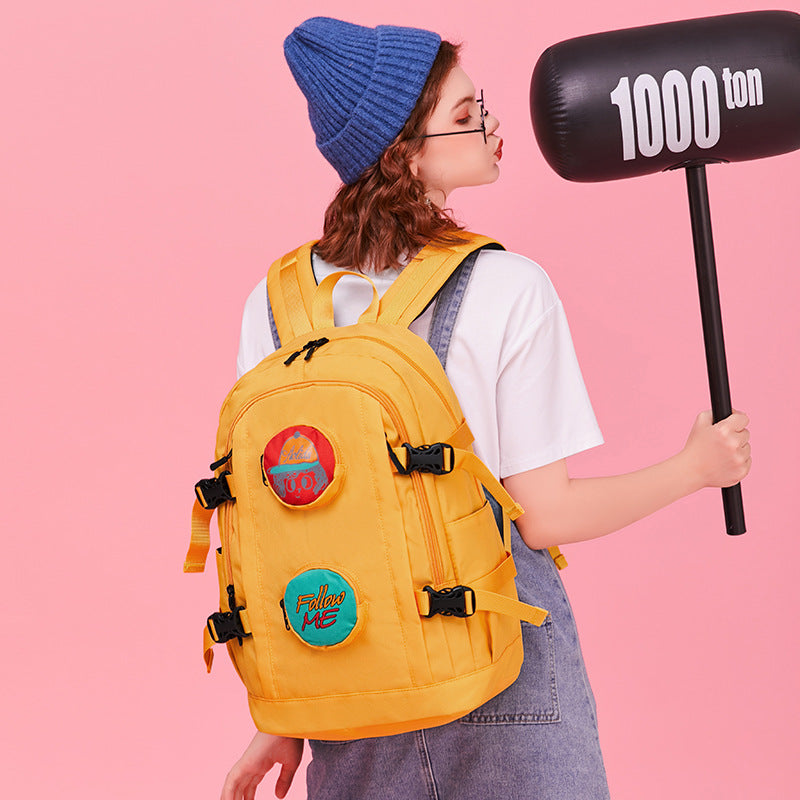 Mode femme Style coréen Sac à dos léger