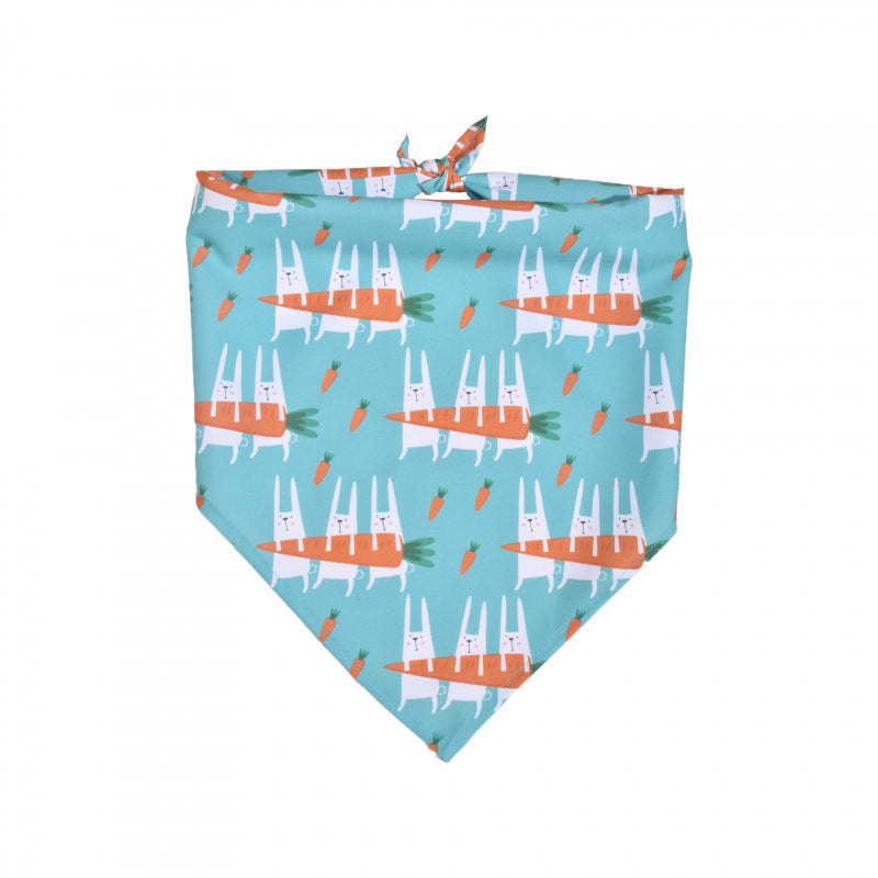 Bandeau triangulaire pour chats et chiens de Pâques