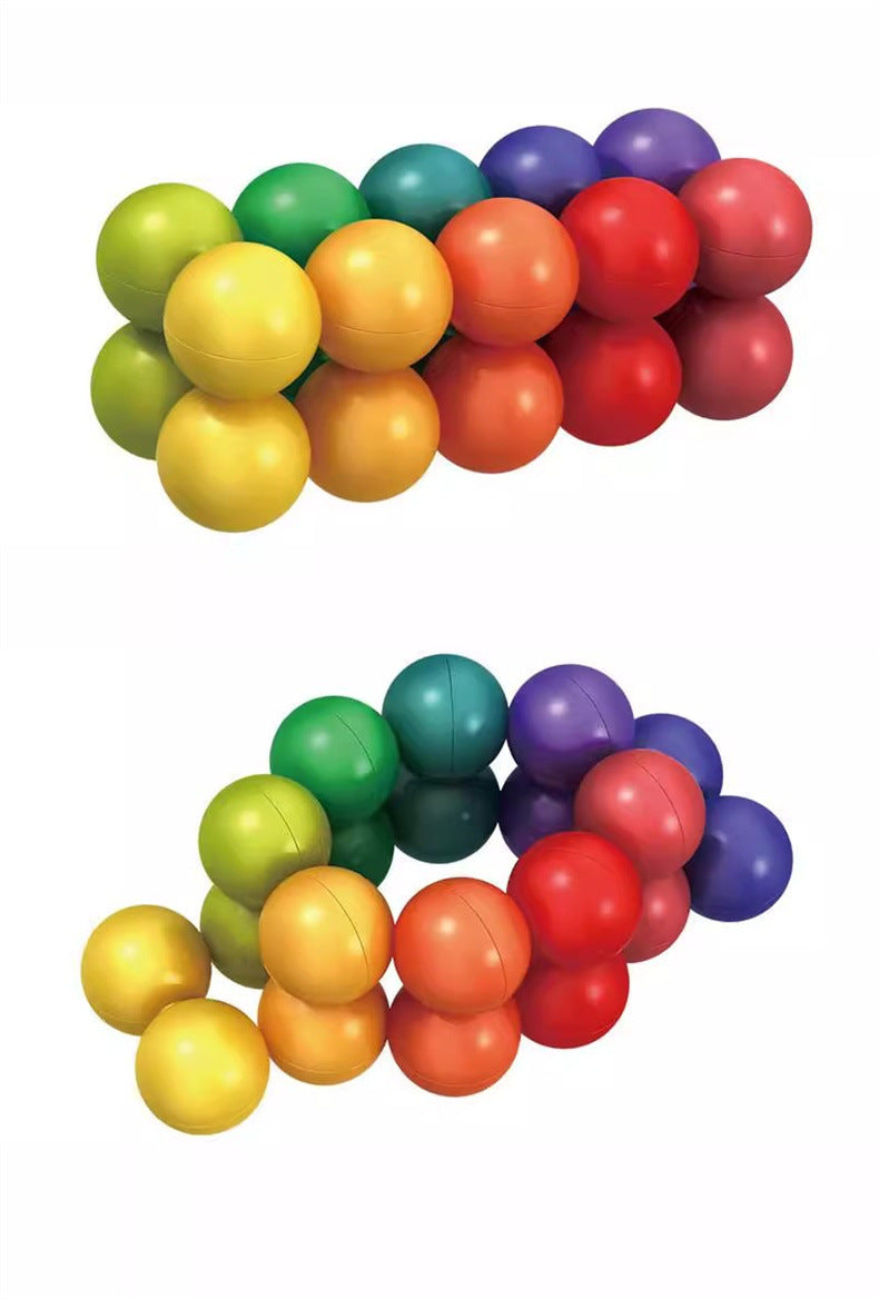 Jouet 3D Stéréoscopique Rubik's Cube Ball anti-stress