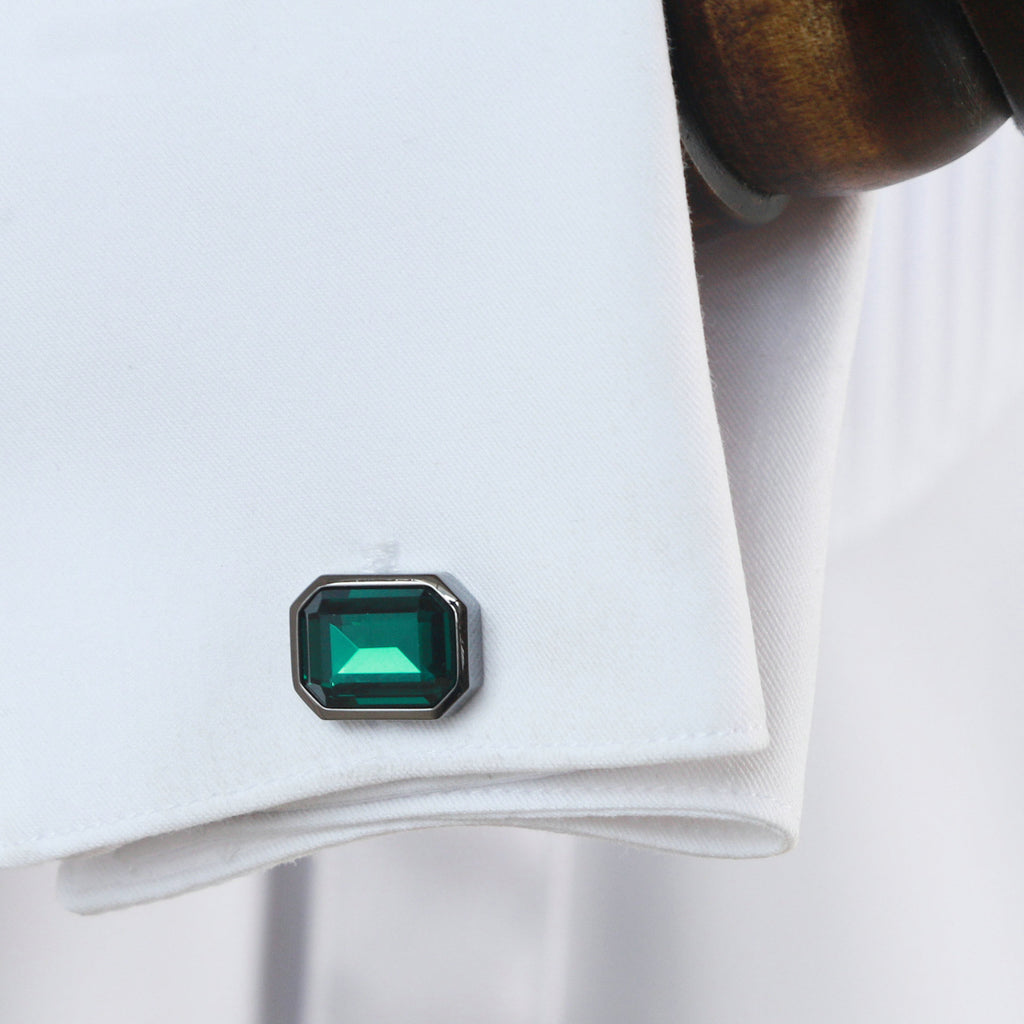 Boutons de verre pour hommes