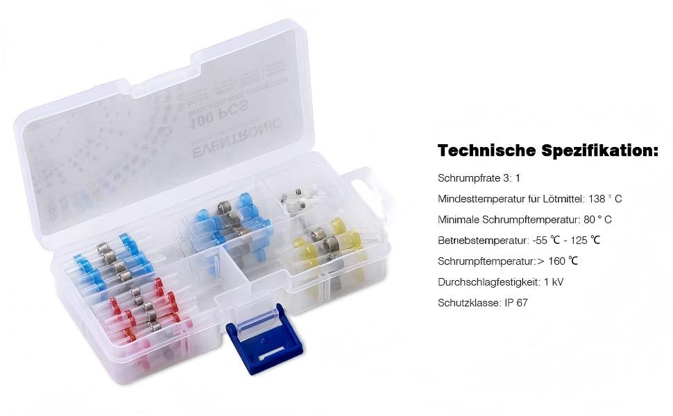 Connecteur intermédiaire isotherme, étanche, thermorétractable avec bague à souder, à A Termi