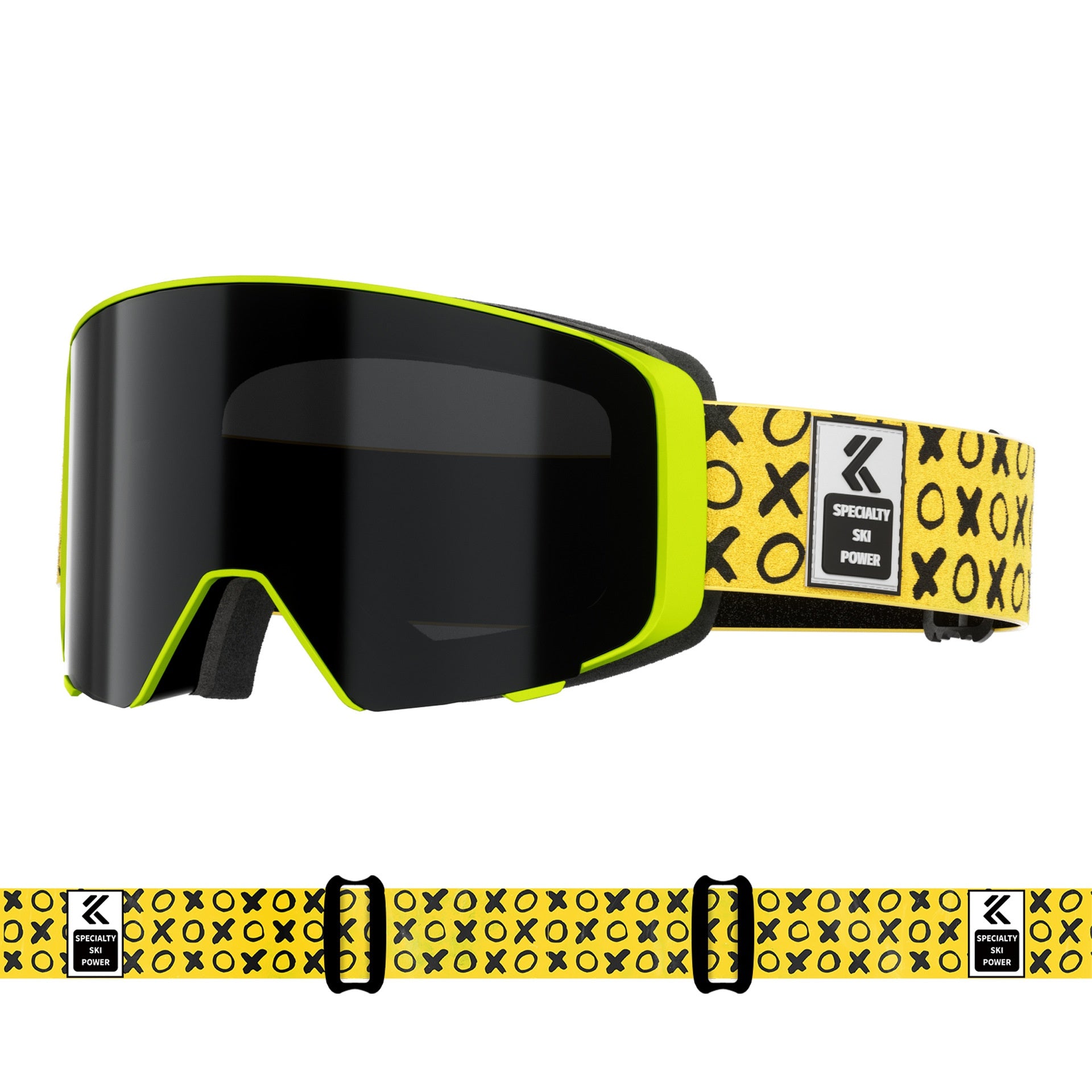 Lunettes de ski anti-buée professionnelles anti-vent