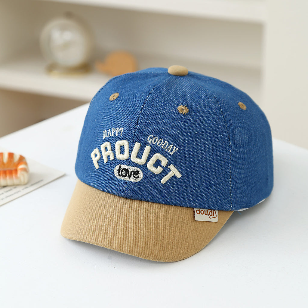 Chapeau d'été pour enfants - Casquette de baseball multicolore tendance pour enfants - Ba