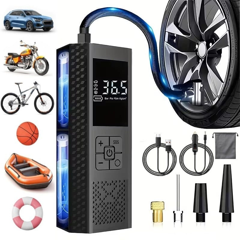 Compresseur d'air portable pour motos