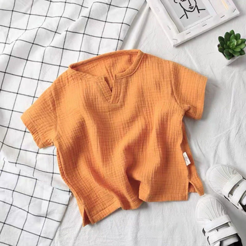 Fashion Bébés à manches courtes Blouse enfants