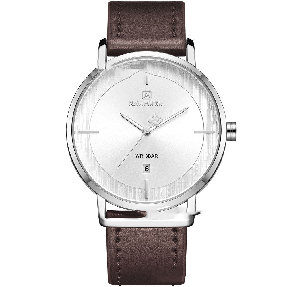 Simple Fashion Waterproof Calendar Quartz Watch