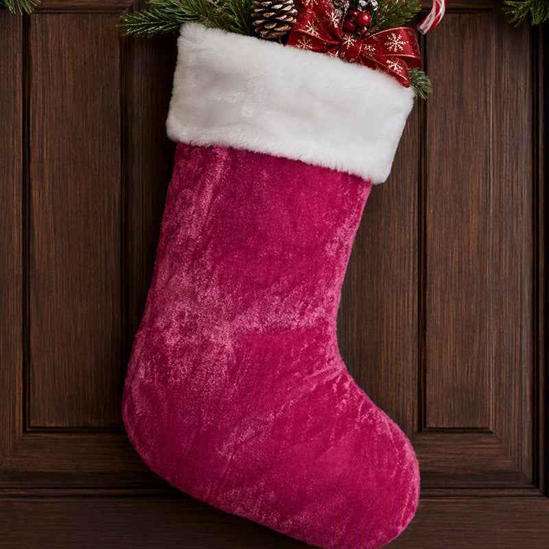 Décoration de Noël de Noël de Noël cheminée crochet ornement