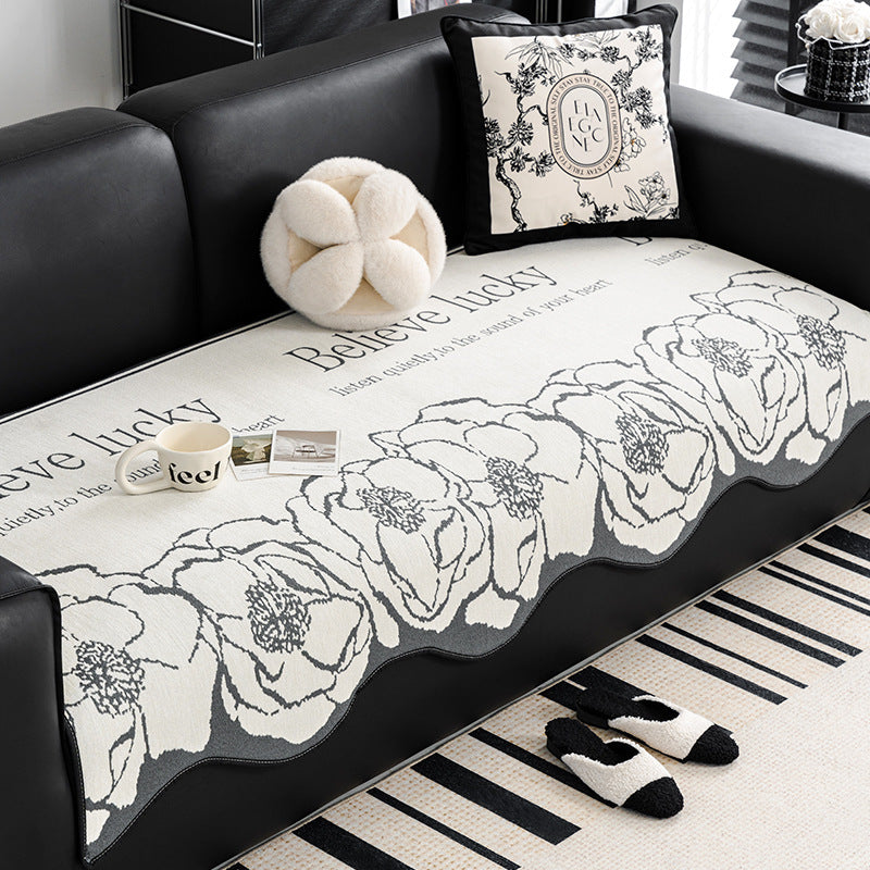 Coussin de canapé d'été irrégulier avec un tissu léger et luxueux