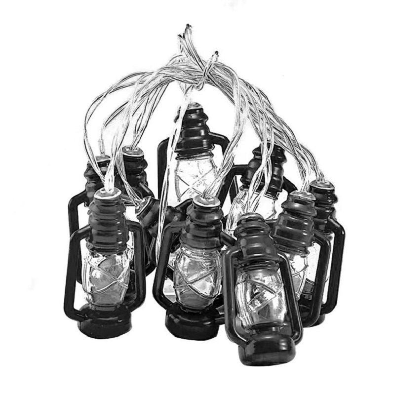 Camping Ambiance Lumière LED Retro Kerosene Lampe de bouteille