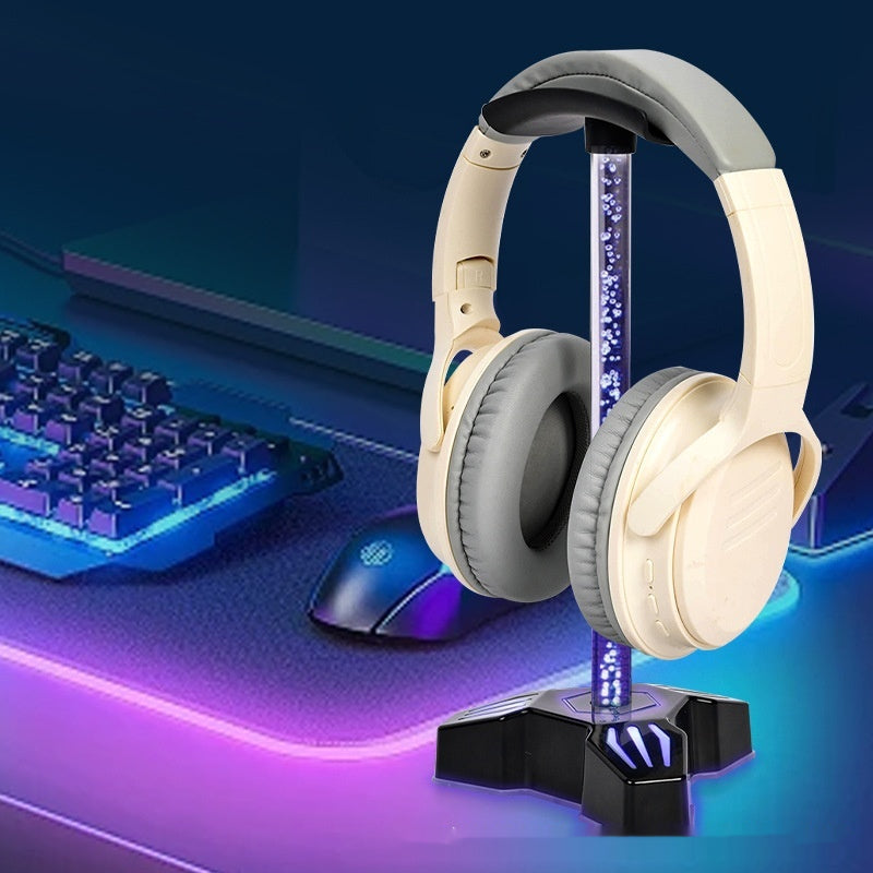 Porte casque lumineux RGB