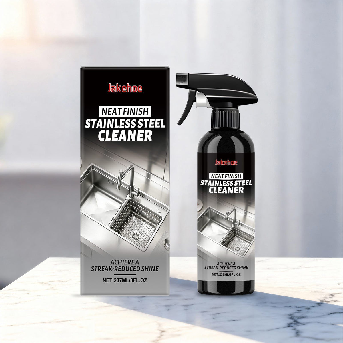 Vaporisateur de nettoyage en acier inoxydable JAKEHOE