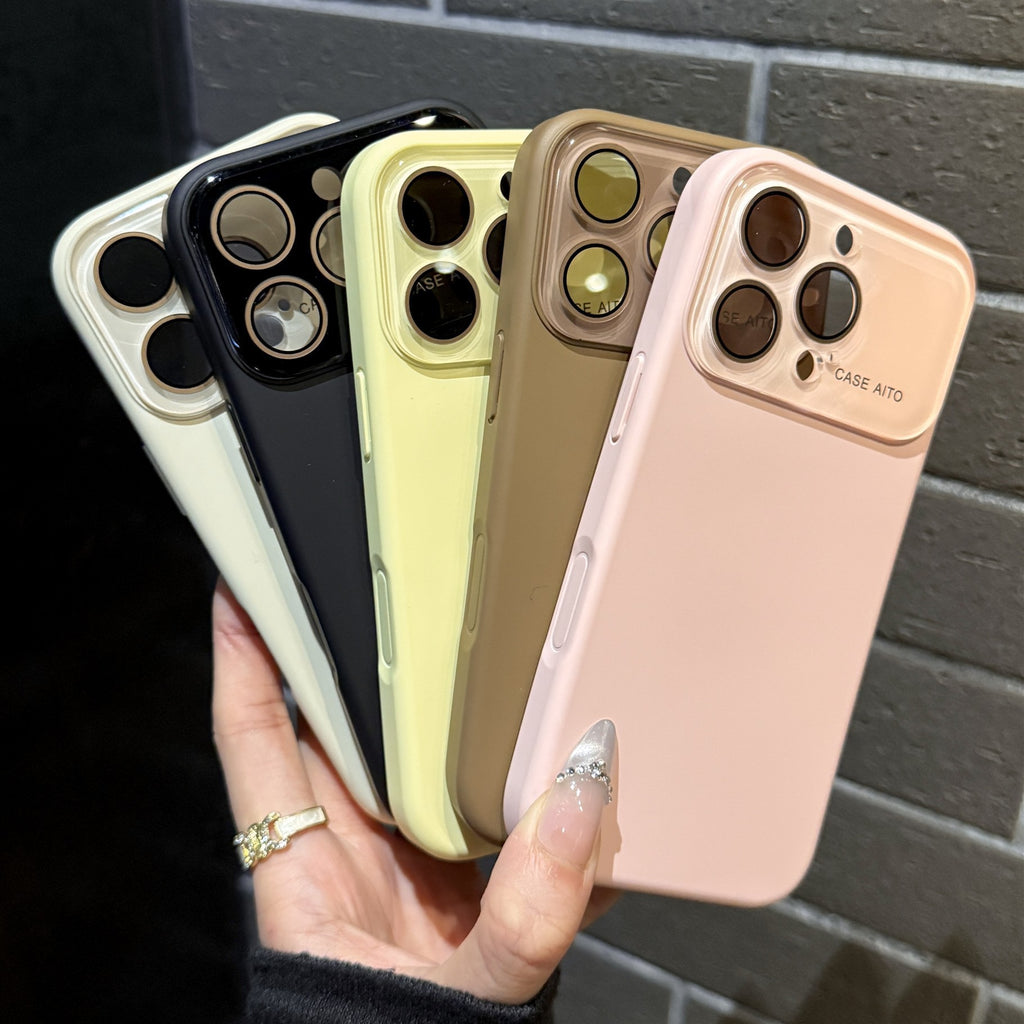 Boîtier liquide anti-goutte tout inclus avec une grande fenêtre de visualisation pour téléphones