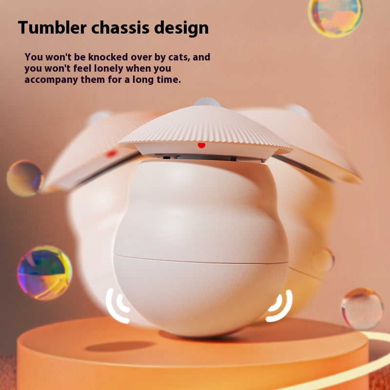 Tumbler de la contre-mesure du laser de jouet de chat électrique intelligent