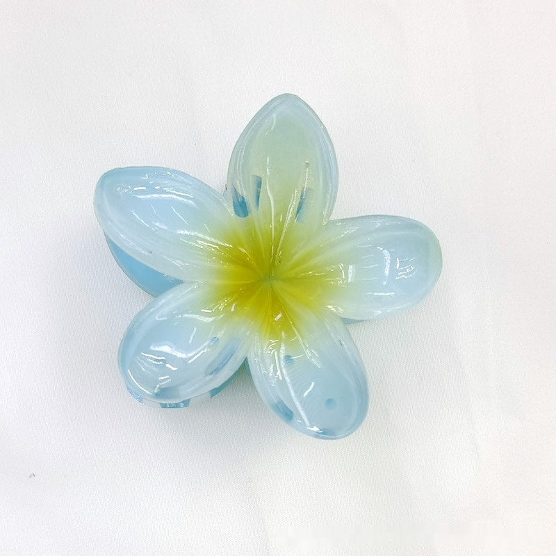 Fleur d'oeuf Bauhinia Retour Spoon Grasping Clip capillaire