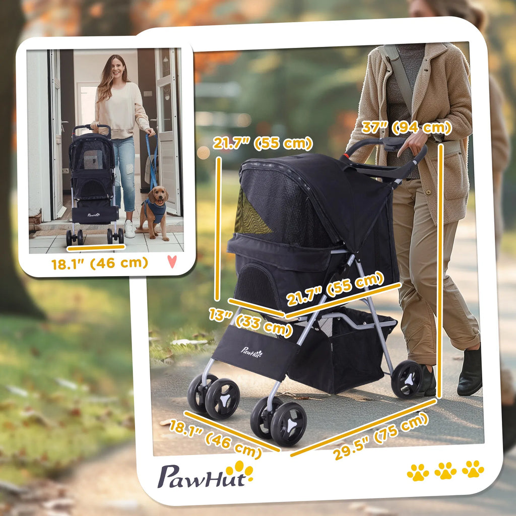 Poussette pour chiens