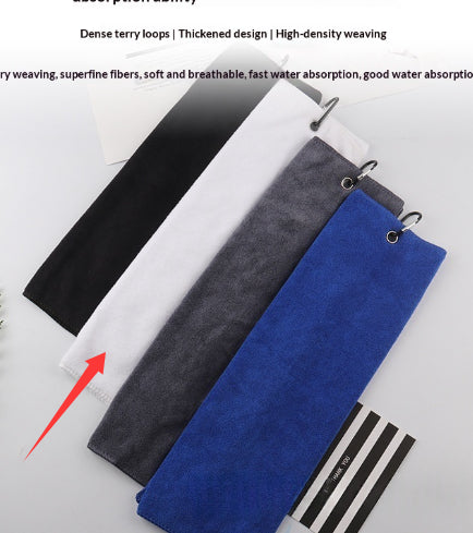 Serviette de golf Microfibre Waffle-weave Serviette de sport