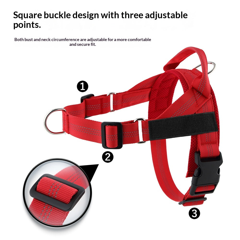 Easy-to-cover Lightweight Dog Breast Strap Hand Holding Rope