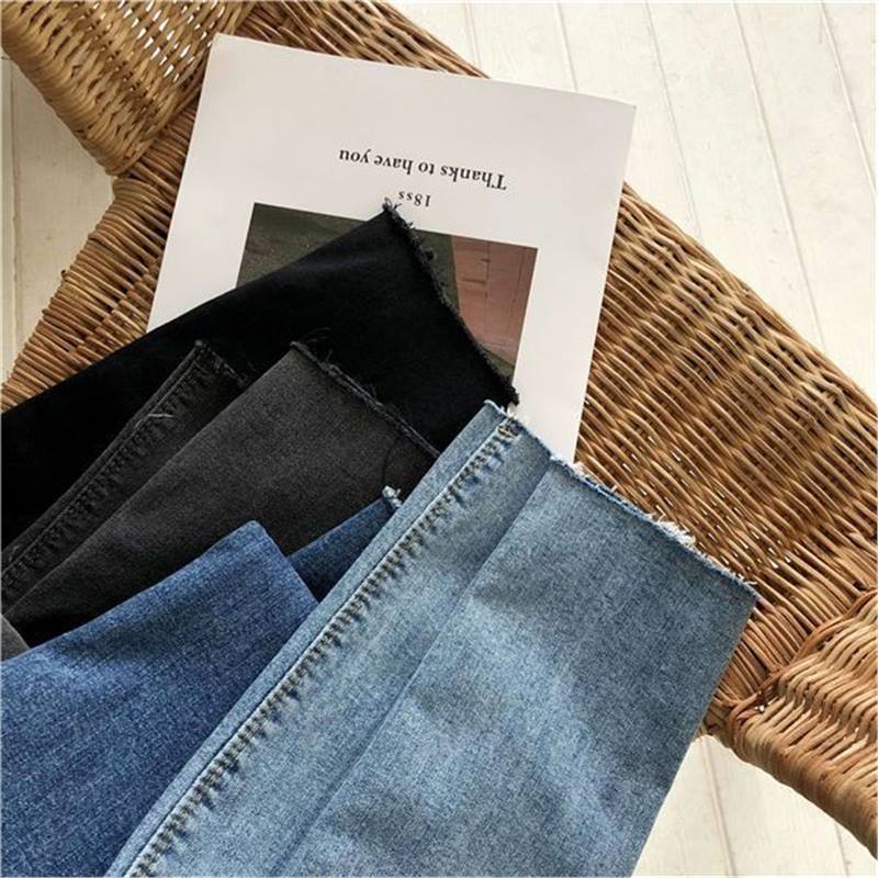 Escalade, stretchy, collant noir et gris Jeans pour femmes