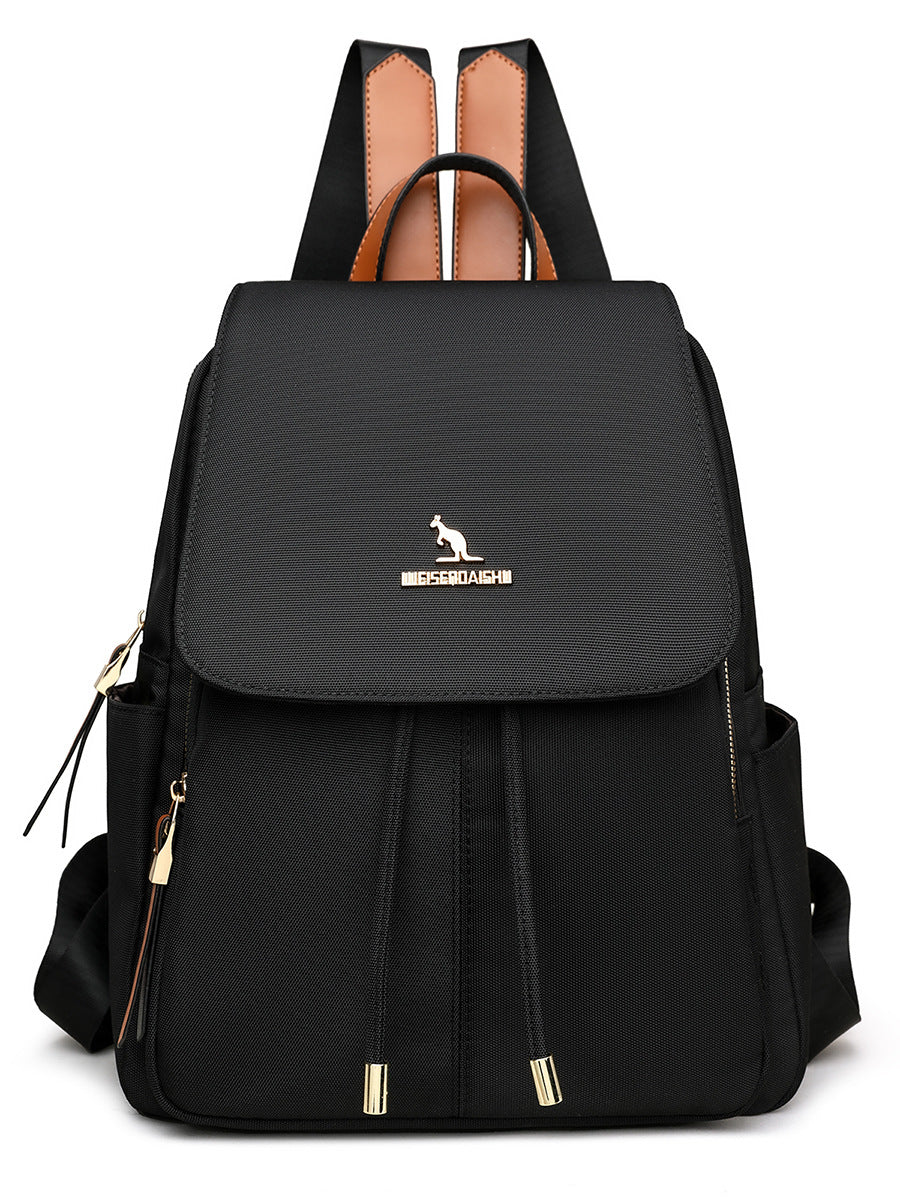 Sac à dos en nylon élégant pour les femmes style coréen Casual Business Commuter Bag
