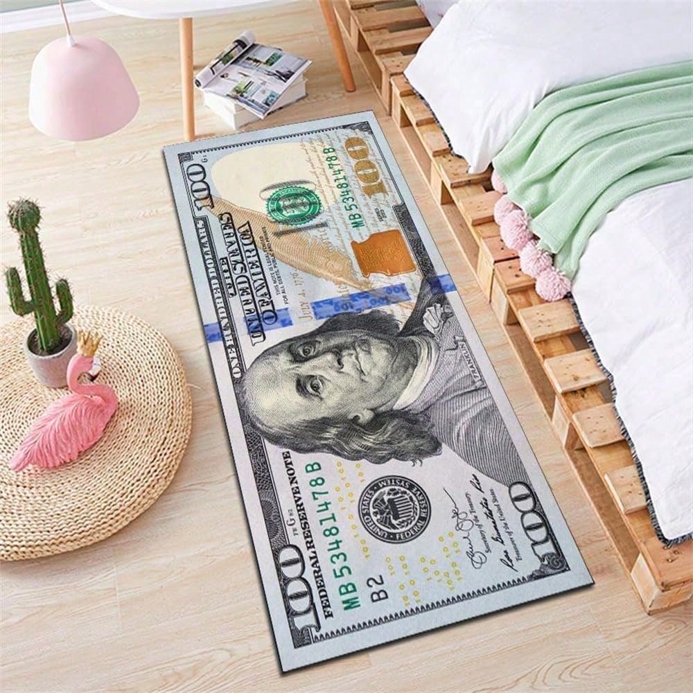Zone de conception de cent dollars Rug