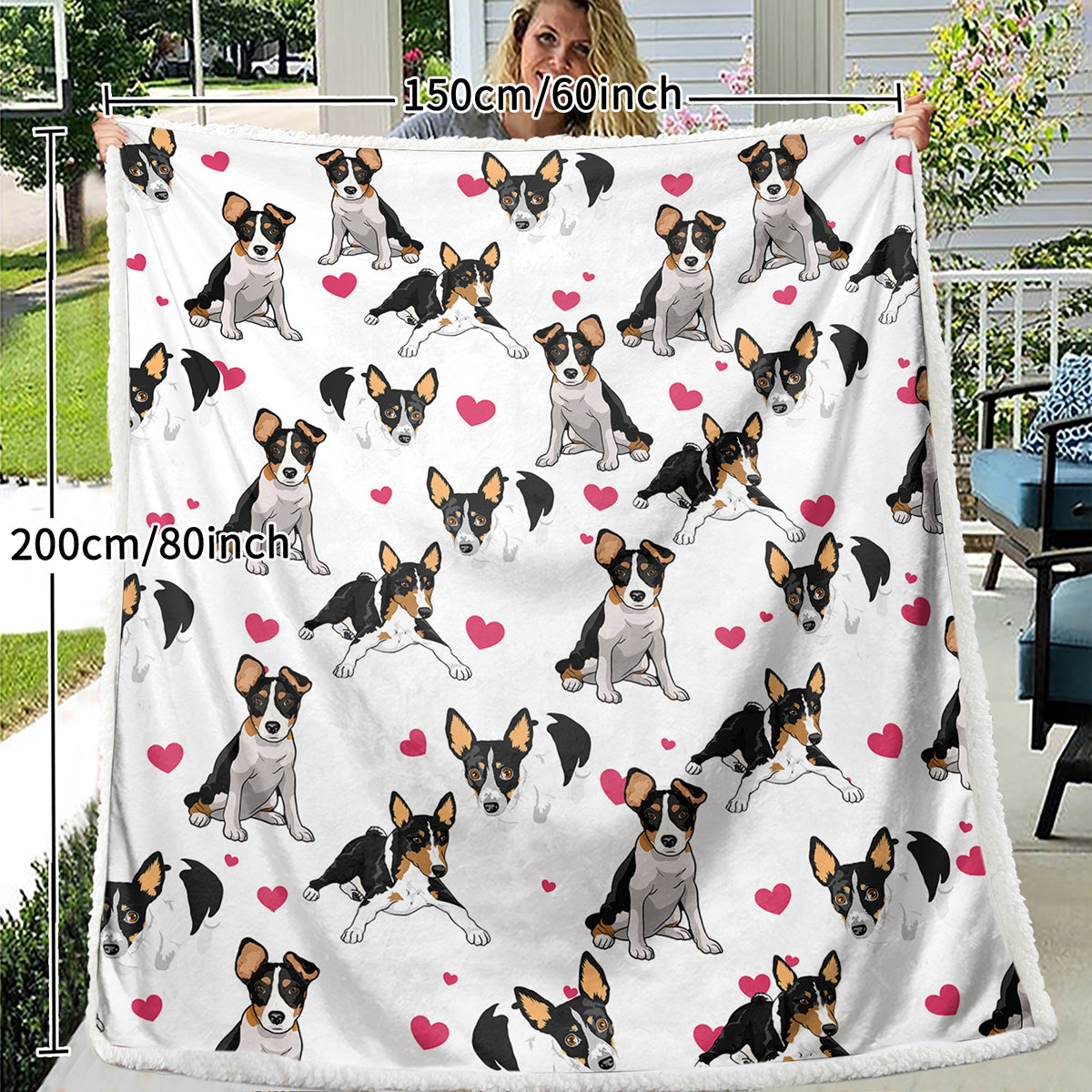 Couverture de lancer Terrier Rat