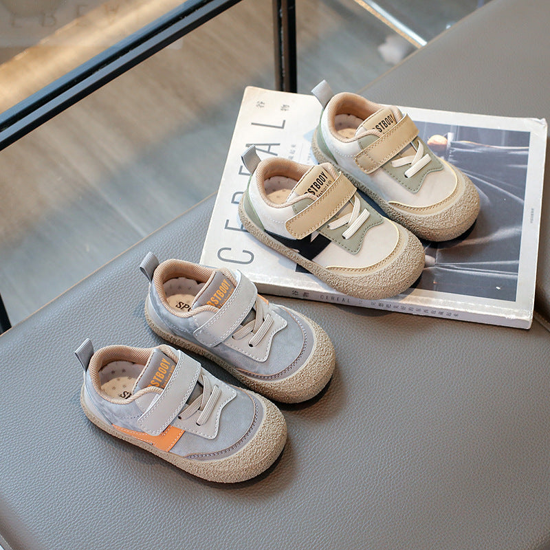 Garçons et filles Velcro-fermeture Sneakers antidérapants