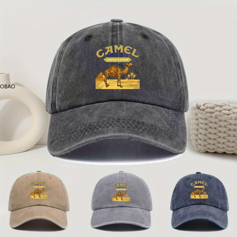 Hommes Outdoor simple tout-lot brodé lettre Casquette de baseball