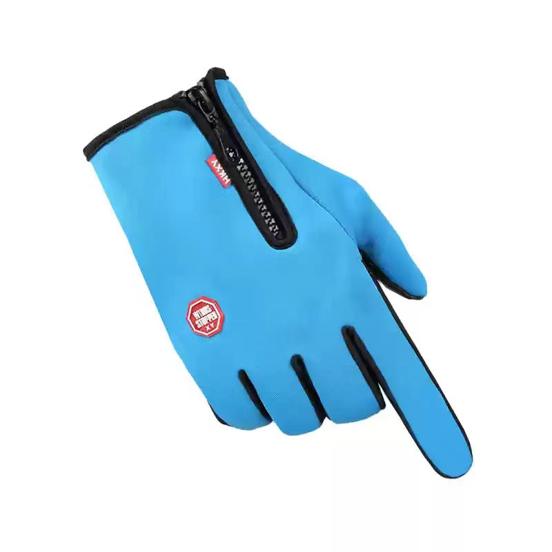 Gants de sport d'hiver Homme antidérapant épais coupe vent