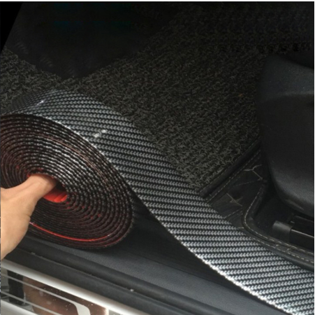 Stickers Voiture 5D fibre de carbone caoutchouc