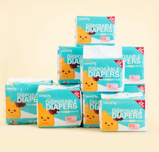 10PCS par sac Couches de chien