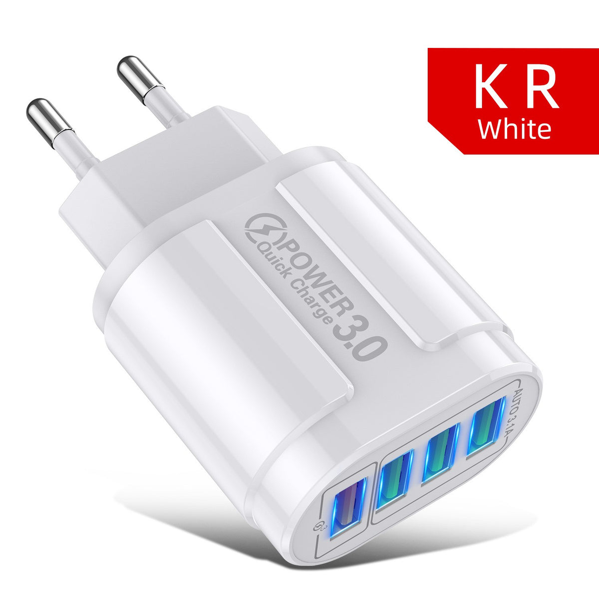 Chargeur en plastique pour téléphone intelligent à port unique