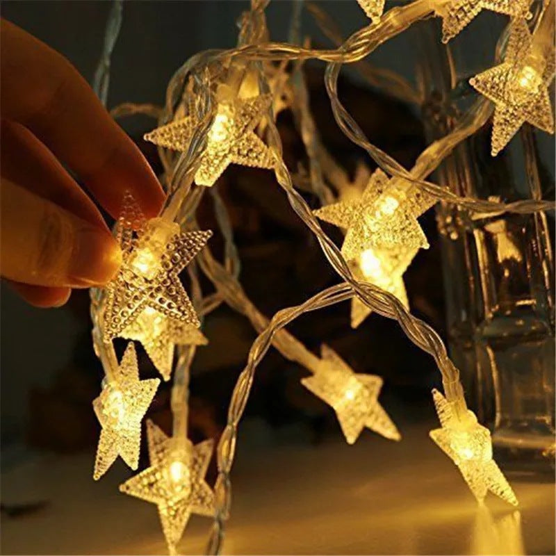 LED Star Light String Décoration de vacances en plein air 3 M