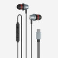 KP-236 casques filaires dans l'oreille Best-seller USB-C universel pour téléphones PC basse lourde haute