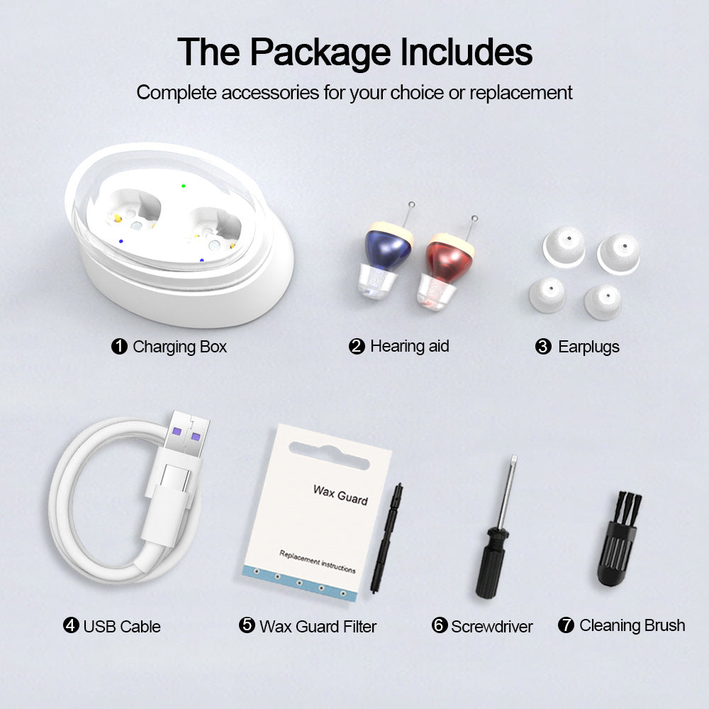 C320 Amplificateur sonore rechargeable pour les personnes âgées