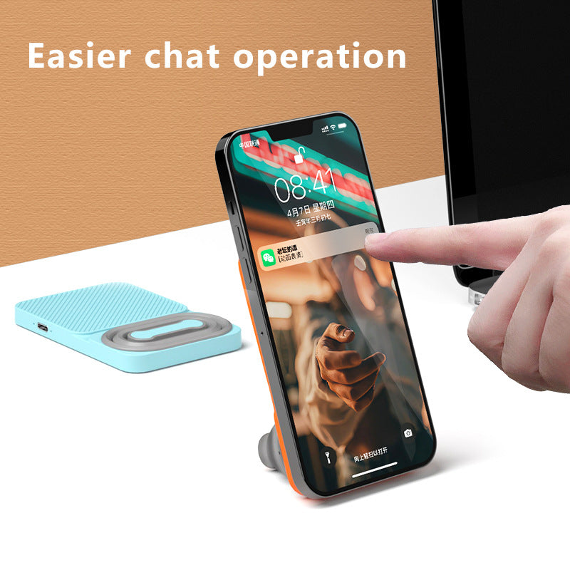Support de chargeur sans fil pliable