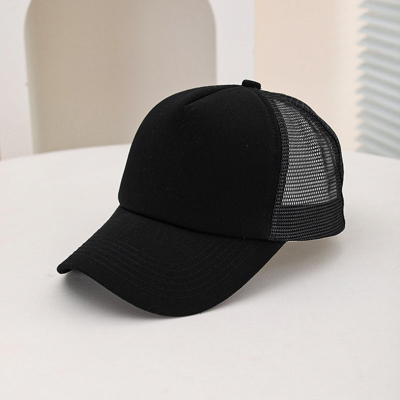 Chapeau de camionneur multicolore pour homme pour la protection contre le soleil
