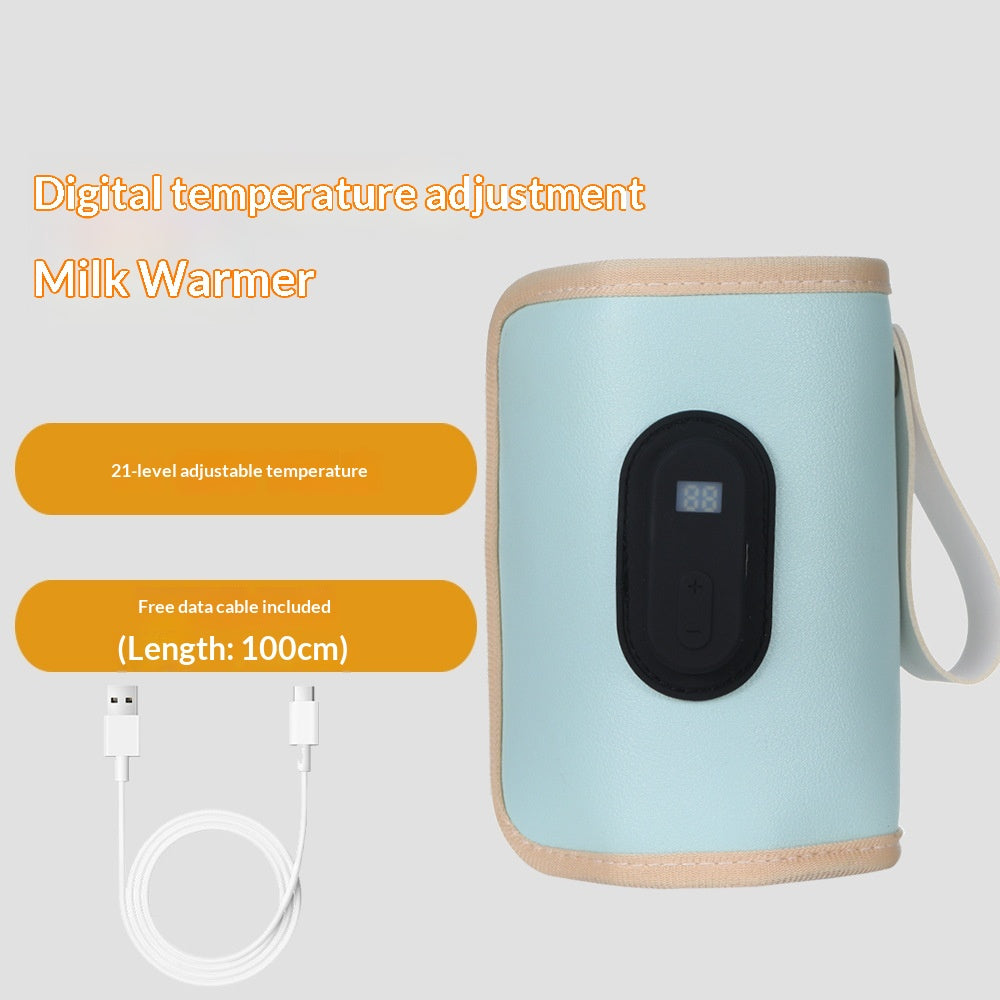 Couverture d'isolation pour bouteille de lait portative USB Intelligent Temperature Control