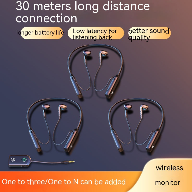 Casque Bluetooth sans fil de la carte son de moniteur