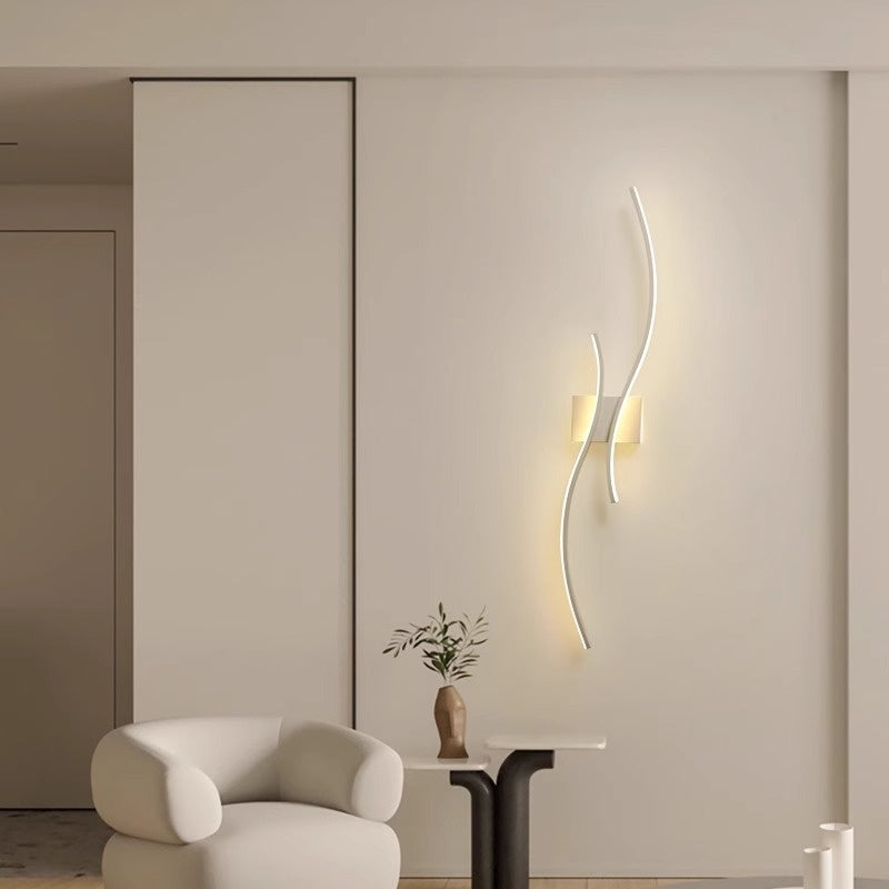 Long Minimalist Wall Sconce Chambre ou Hallway