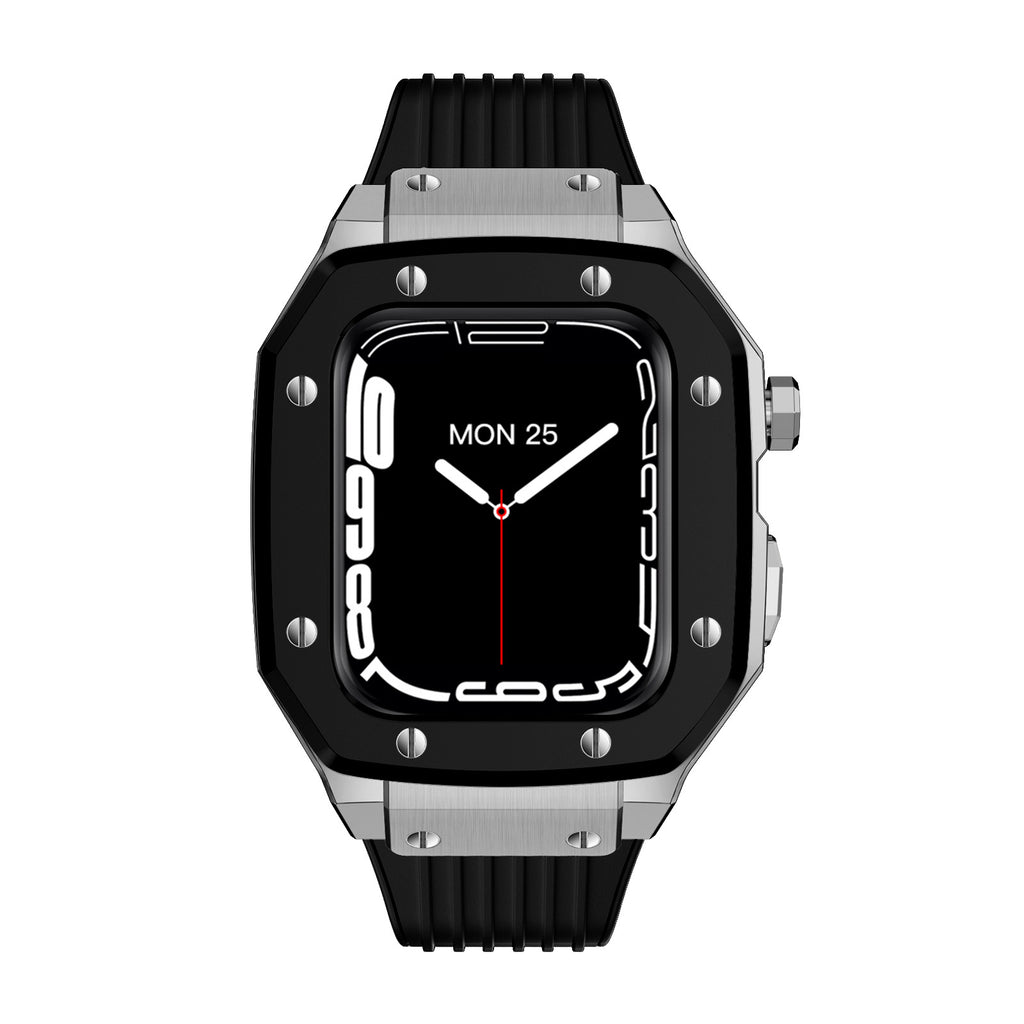 Montre avec revêtement de protection mécanique en alliage de zinc