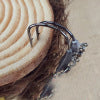 Cranbbait au plomb nu avec un crochet à large bande et une lame métallique