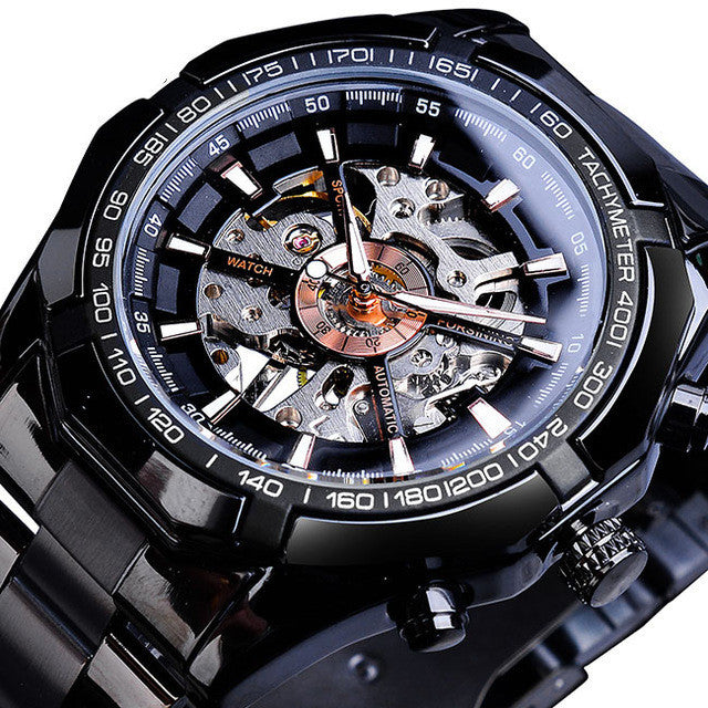 A Drop Shipping Forsining Watch Mode Homme Casual Classic Populaire Waterproof Manual Mec