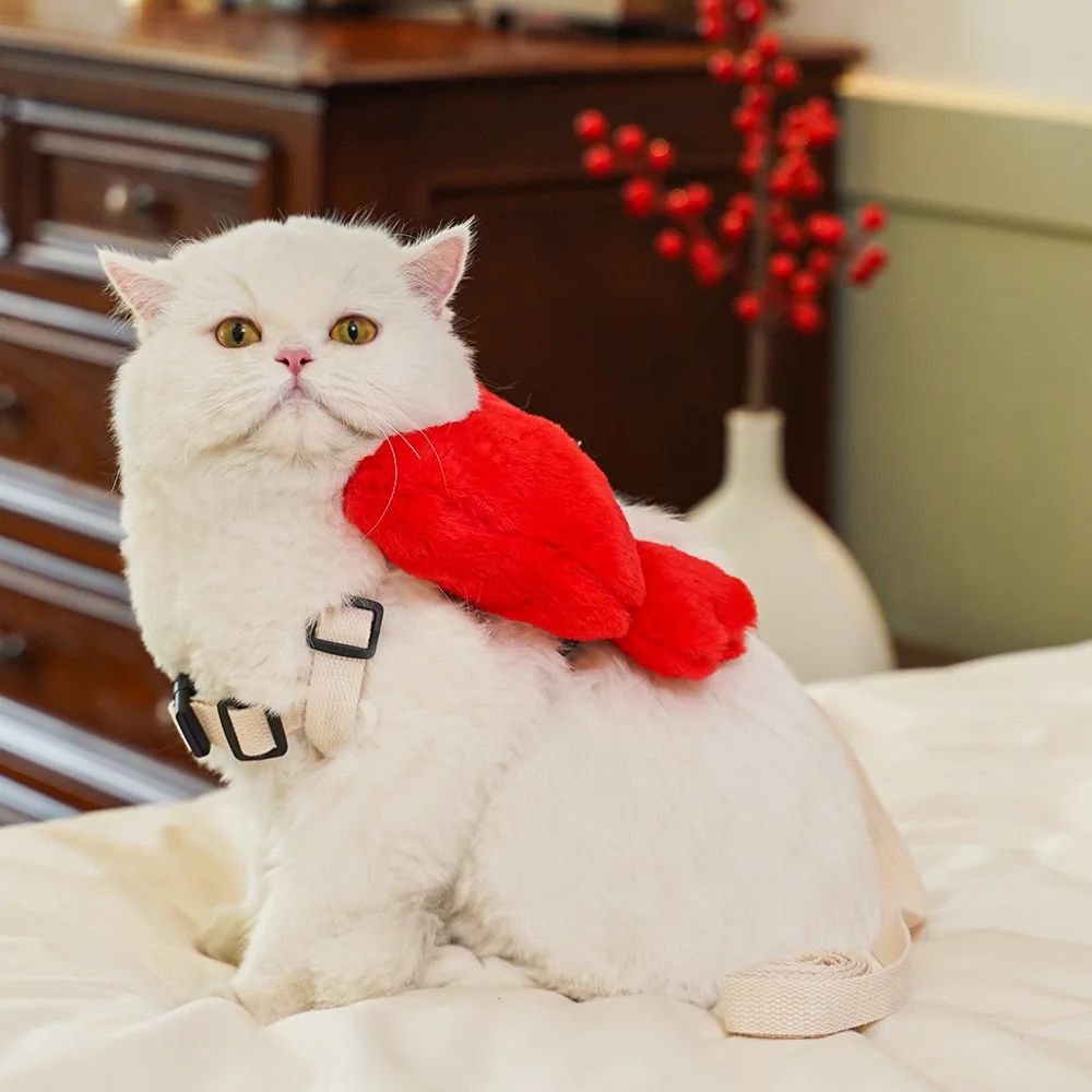 Pet Bow Cost Strrap Traction Rope de marche chien corde et chat sortir mignon Bow Self Bac